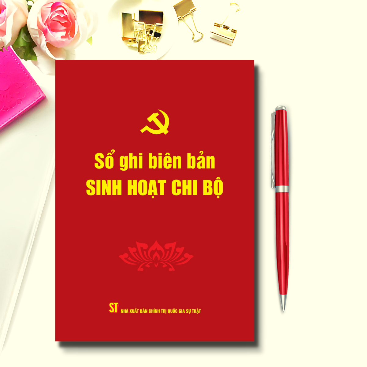 Sổ Ghi Biên Bản Sinh Hoạt Chi Bộ