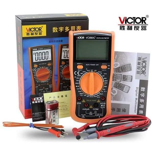 Đồng Hồ Vạn Năng Điện Tử Victor 890C+ Cao Cấp