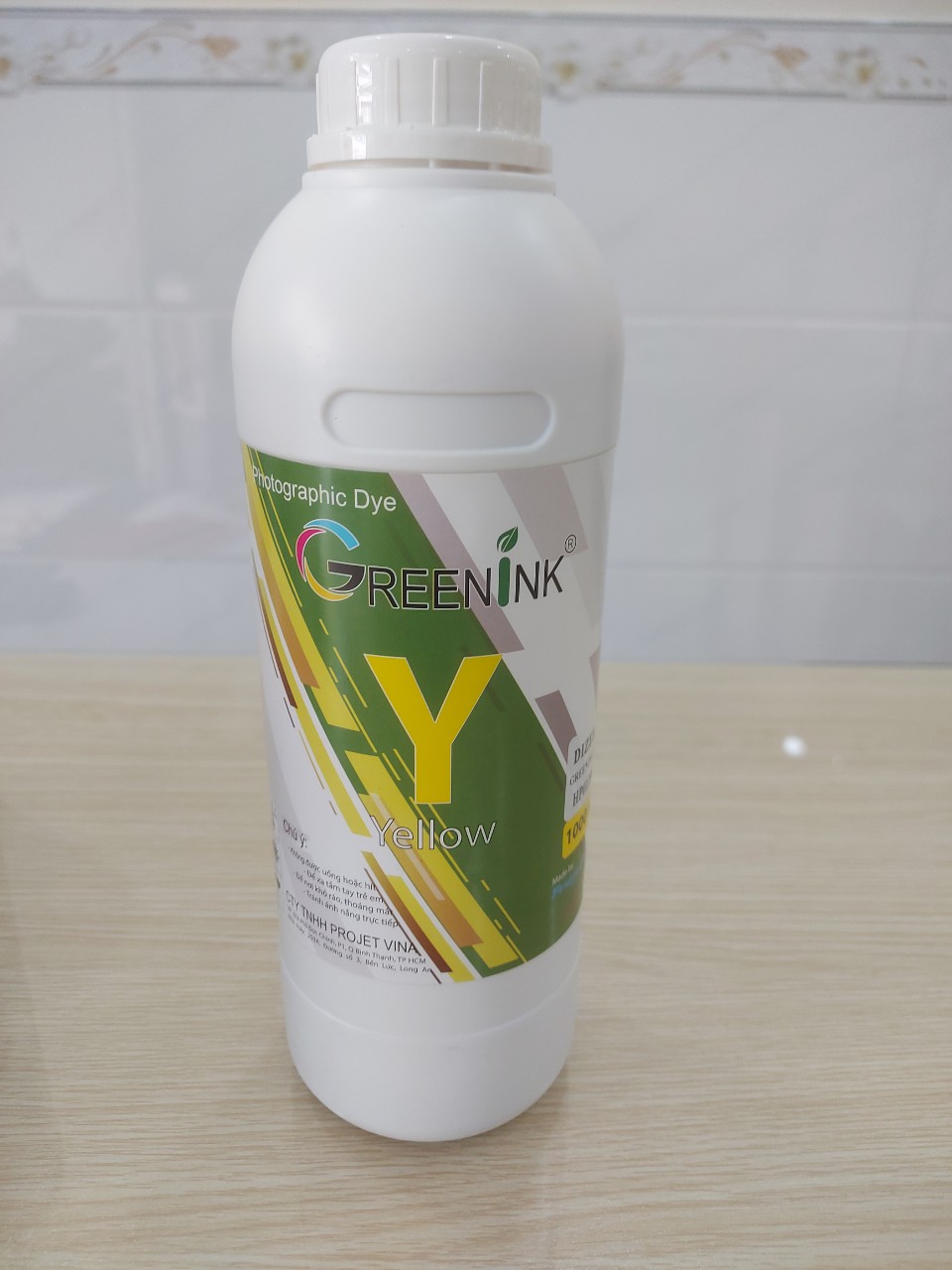 Mực in phun Konik Dye Greenink - HP/InkTank  (1 lít) Hàng chính hãng