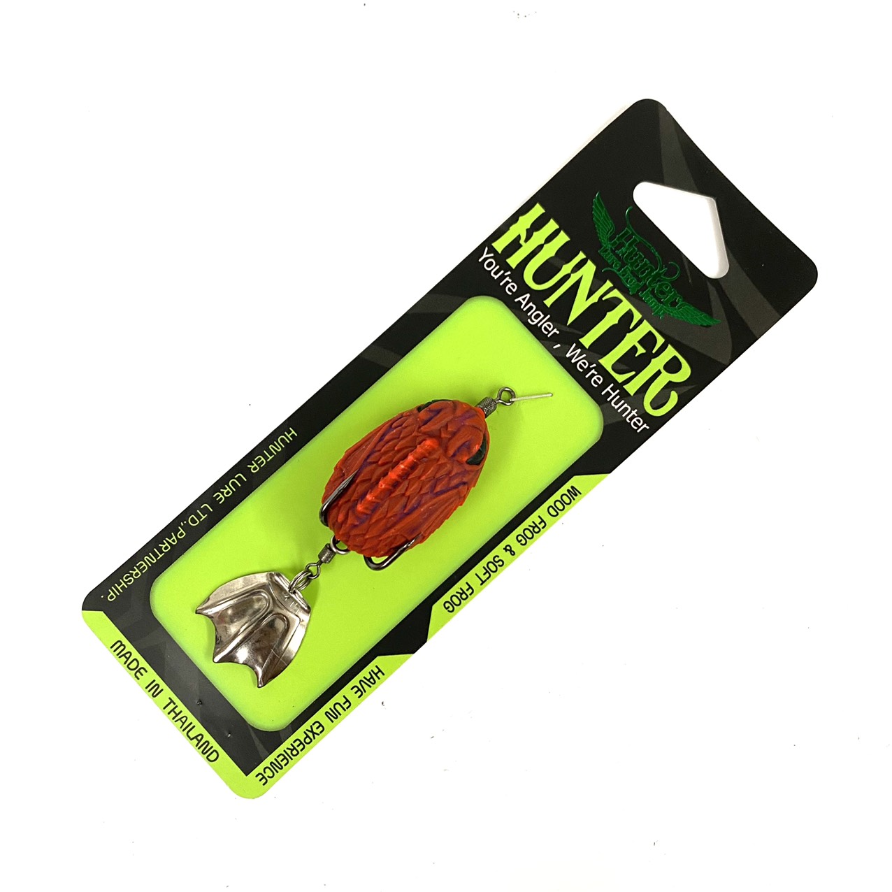 Mồi Giả Câu Cá Nhái Hơi Thái Lan Hunter V6 Dài 3.5cm Nặng 7.5g Mẫu Mới Nhiều Màu Siêu Nhạy Dùng Câu Cá Lóc, Chẽm, Mú