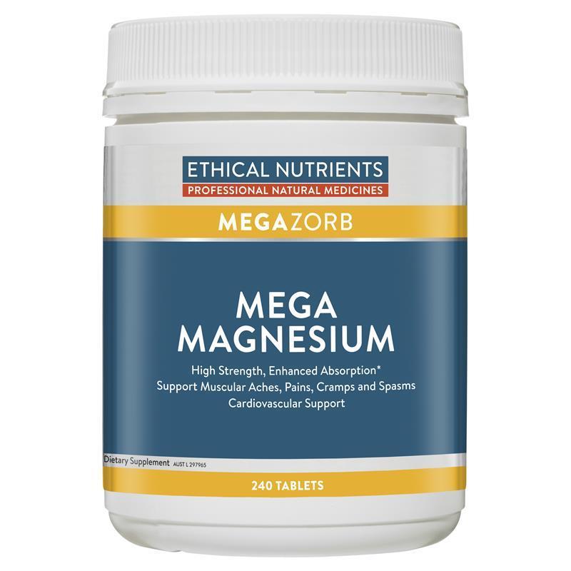 Ethical Nutrients MEGAZORB Mega Magnesium 240 Tablets