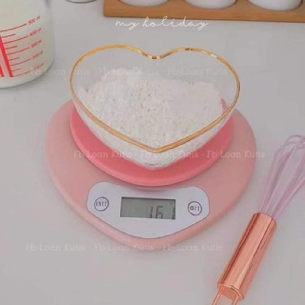 Cân Tiểu Ly Hình Trái Tim Siêu đẹp , Siêu Sang Chảnh Cho Bạn Nữ định Lượng 1g Trái Tim Màu Hồng Siêu Xinh