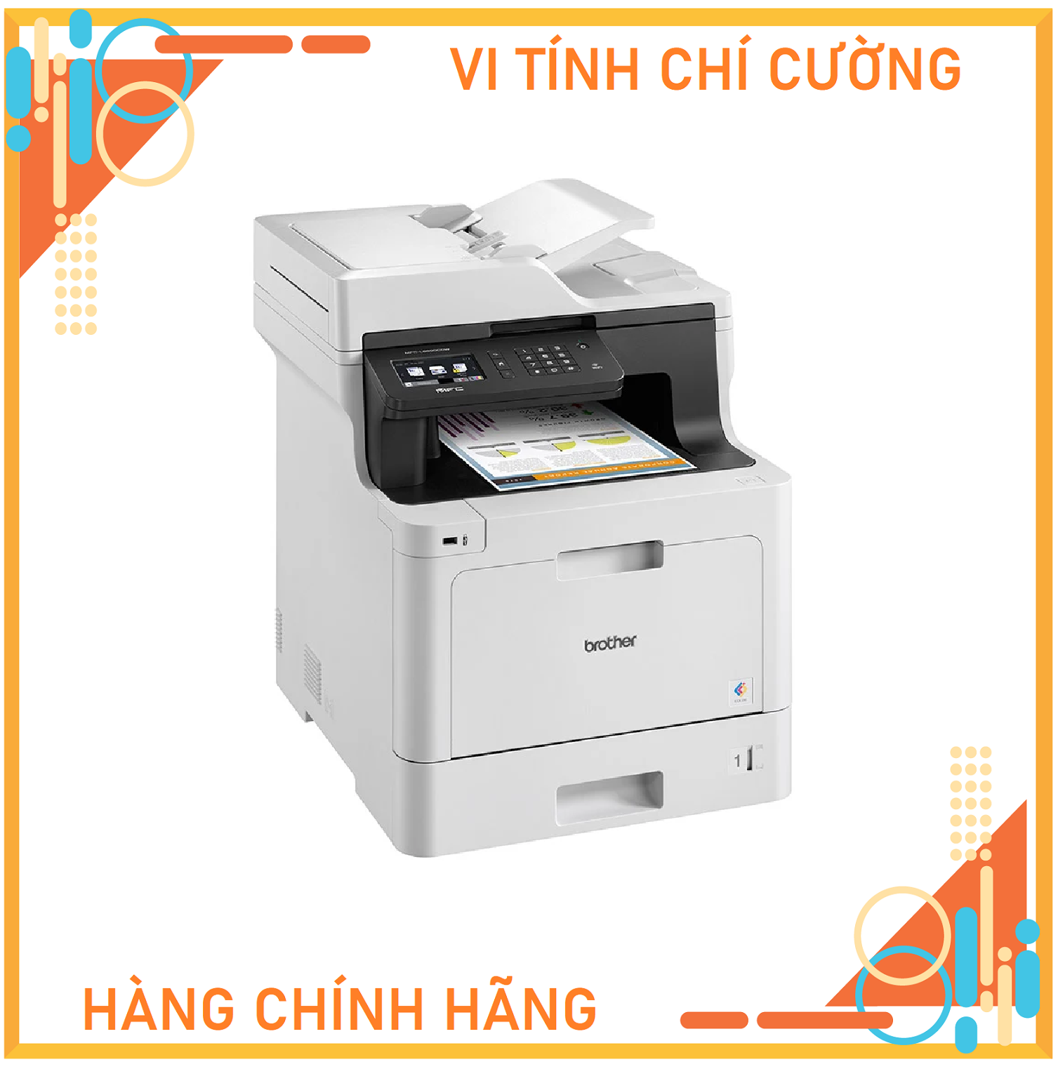 Máy in laser màu đa chức năng BROTHER MFC-L8690CDW - Hàng Chính Hãng