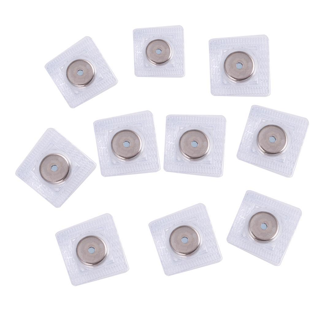2-3pack 10 Pairs 19mm Invisible Sew-in Magnetic Snap Purse Fastener