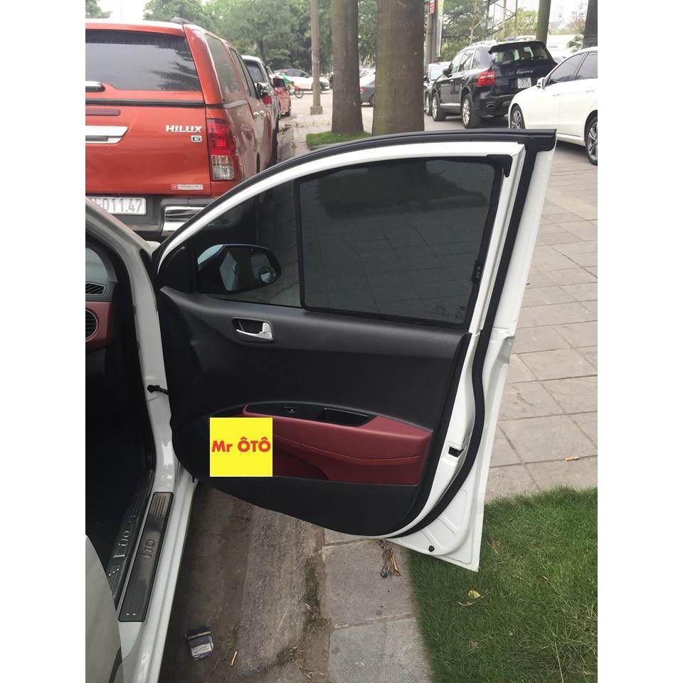 Rèm che nắng xe Hyundai I10 hatback, sedan 2014-2022 Hàng Loại 1 MR.ÔTÔ -Bảo Hành 2 Năm