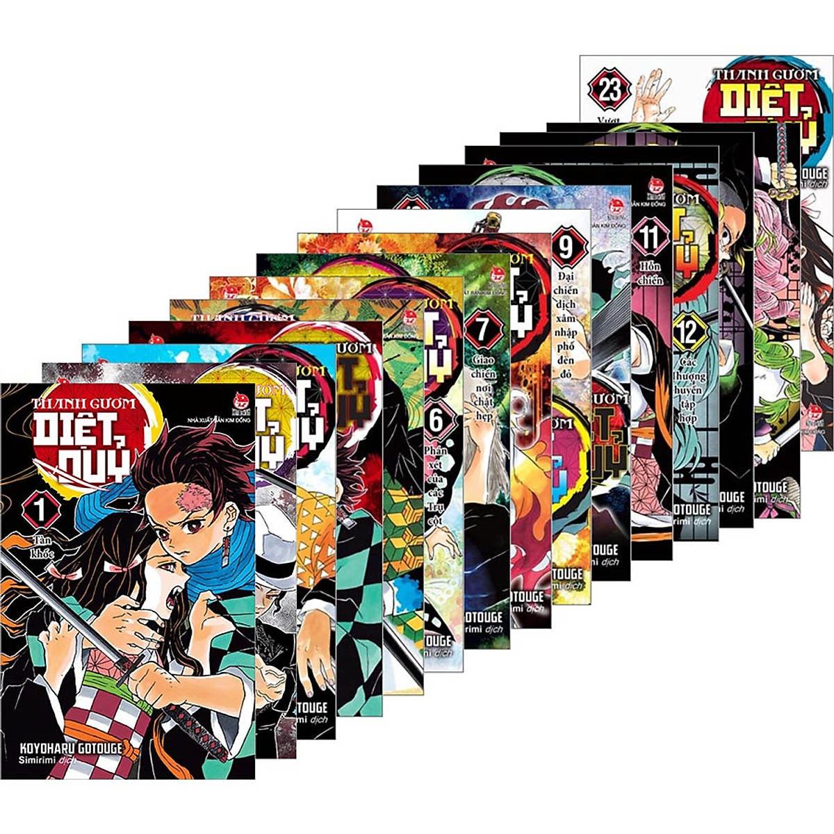 Bộ Sách Thanh Gươm Diệt Quỷ - Kimetsu No Yaiba