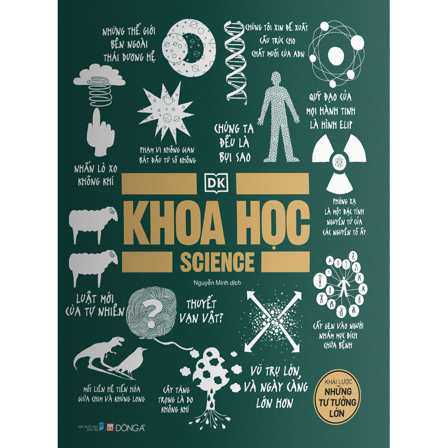 Khoa Học - Khái Lược Những Tư Tưởng Lớn Tặng bookmark Vadata