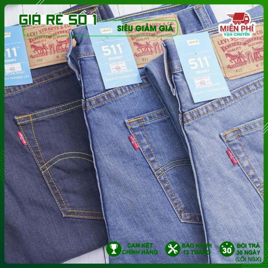 Quần Jean dáng Suông Nam, Made in Cambodia , vải mềm, co giãn, không phai màu, không xổ lông