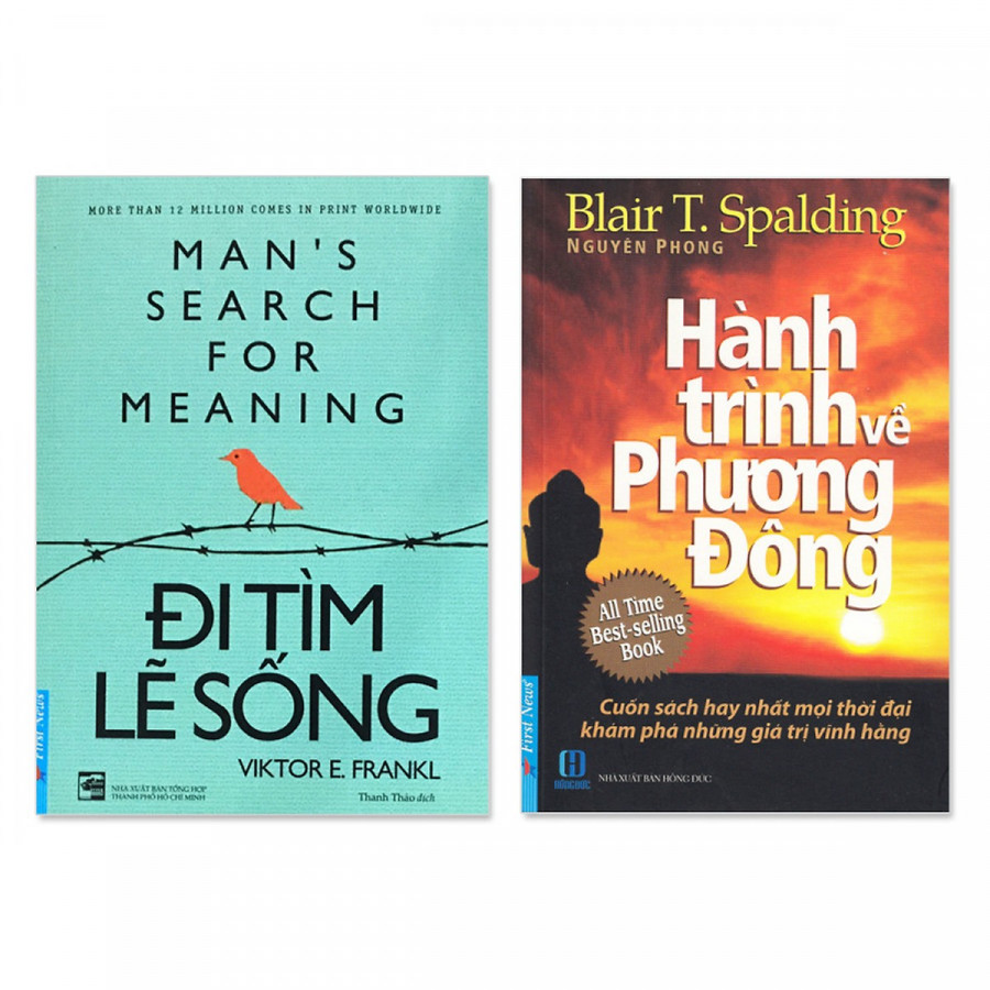 Combo 2 cuốn: Đi tìm lẽ sống, Hành Trình Về Phương Đông