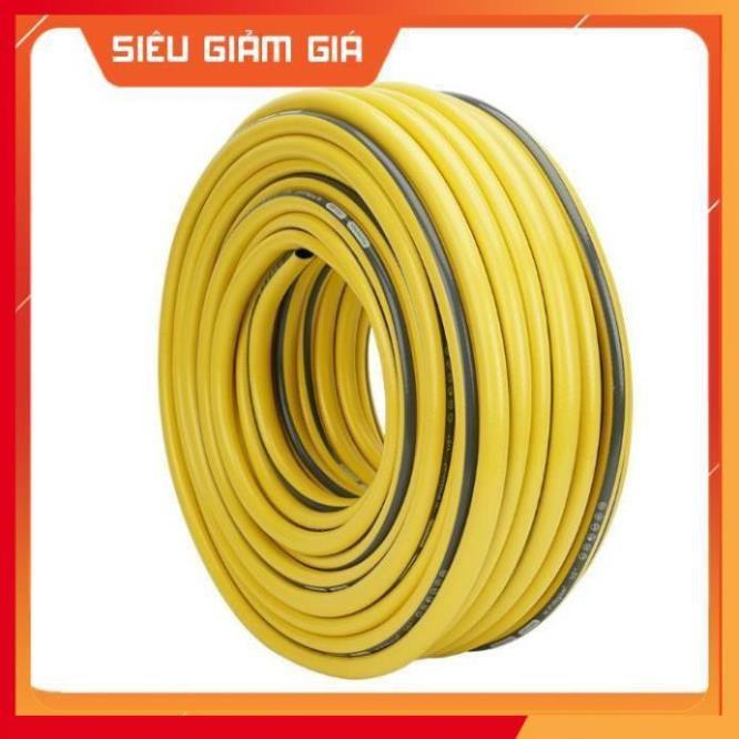 Bộ dây vòi xịt nước rửa xe, tưới cây . tăng áp 3 lần, loại 20m 206318 đầu đồng, cút, nối PE