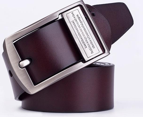 Thắt Lưng Nam Da Bò Thật Khóa Kim Chữ 101