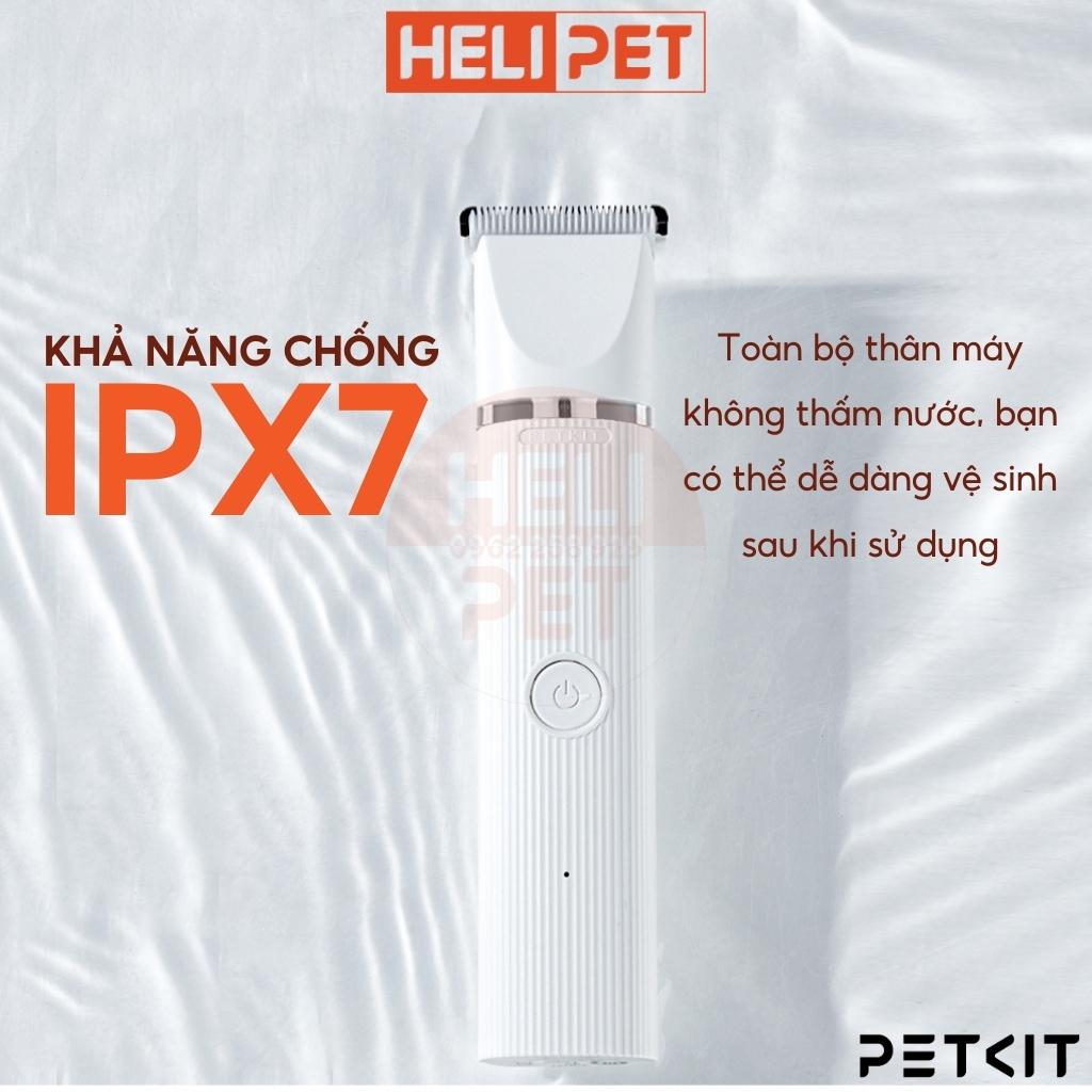 Tông Đơ Cắt Tỉa Cạo Lông Chó Mèo Petkit PRO 2023 2in1 - HeLiPet