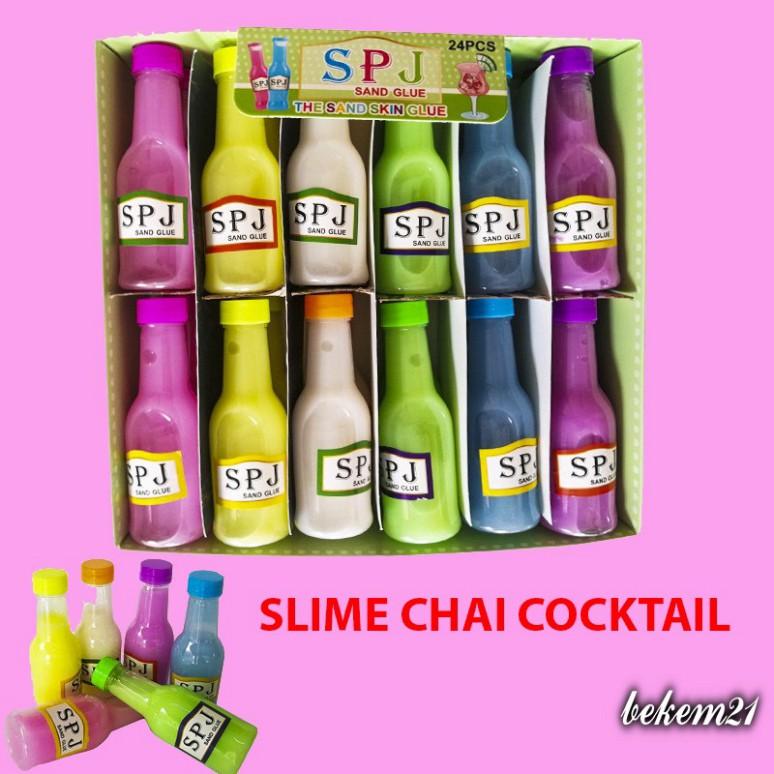 Slime chai nước ngọt Rio-SPJ nhiều mẫu thiết kế độc đáo ấn tượng đồ chơi slam gudetama