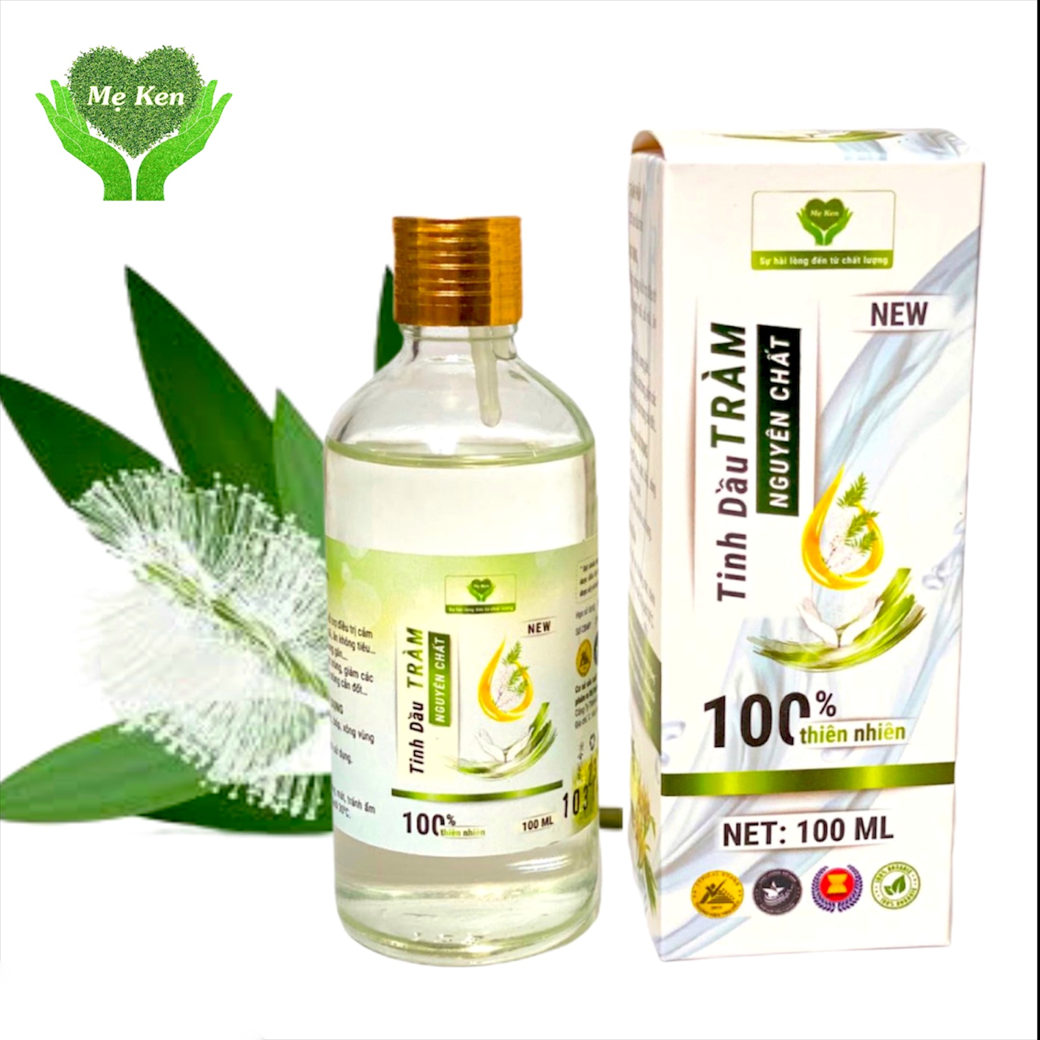 Tinh Dầu Tràm Nguyên Chất MẸ KEN 50ml - DẦU TRÀM MẸ KEN