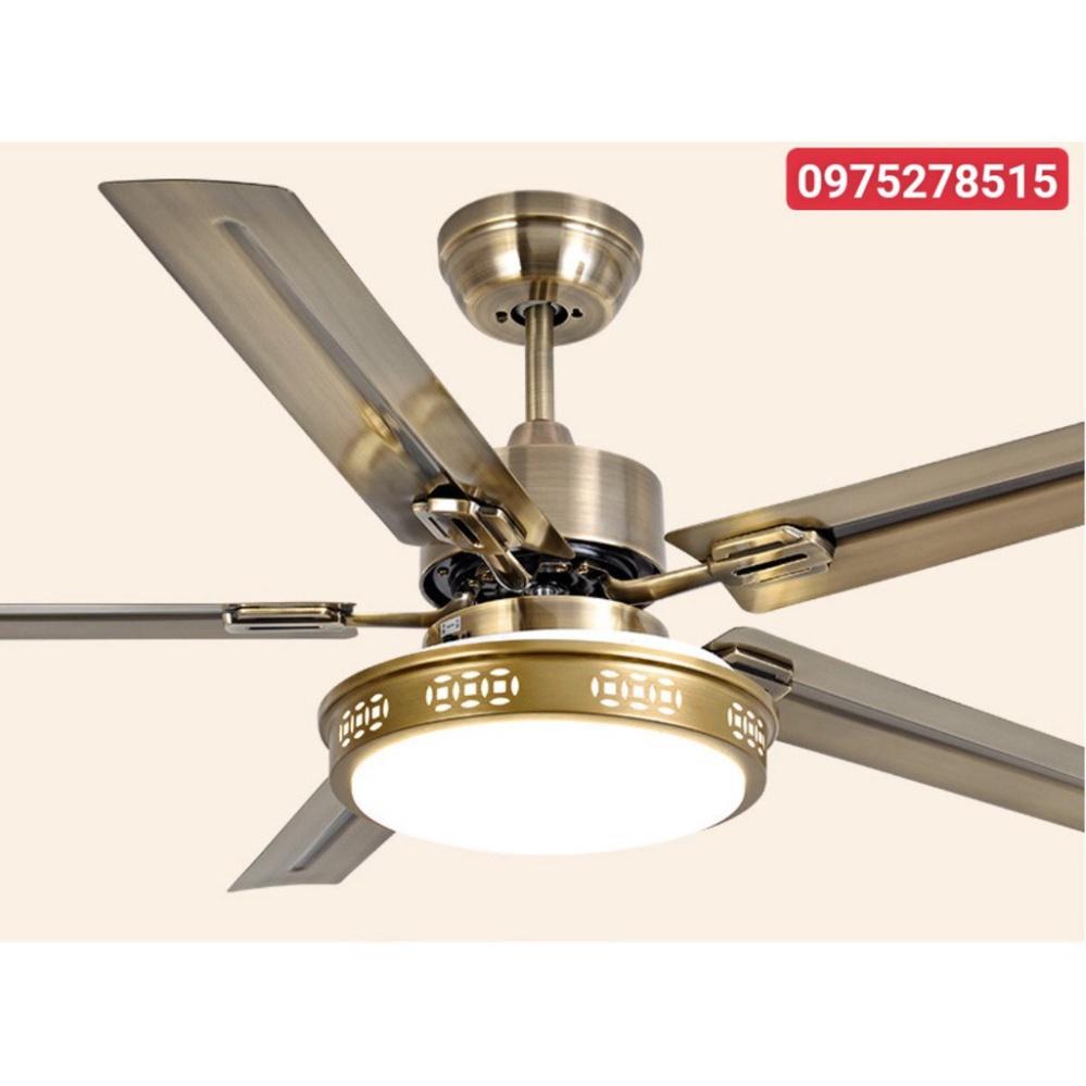 Quạt Trần 3 PHIÊN BẢN Lõi Đồng Full Gió, 3 hình thức Đèn LED, Có Điều Từ Xa, nguyên nhân DC 2D Gió