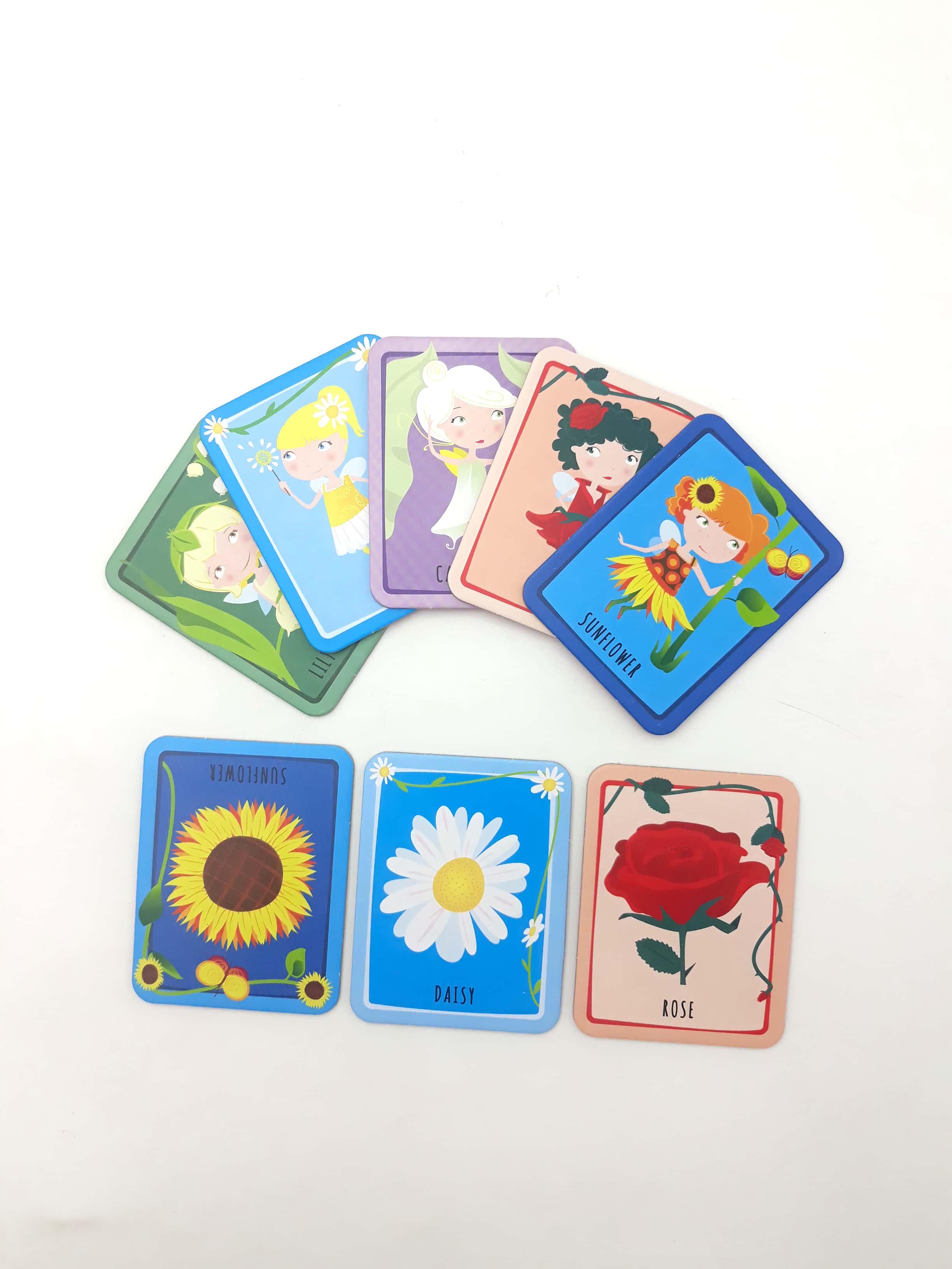 Book And Concentration Game: Flower Fairies