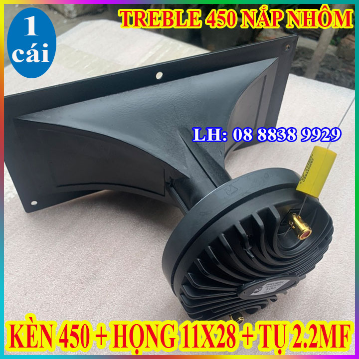 LOA TREBLE KÈN 450 RCF TIẾNG NHUYỄN MỊN NẮP NHÔM HÀNG NHẬP KHẨU + HỌNG 11x28 + TỤ SỊN - GIÁ 1 CÁI