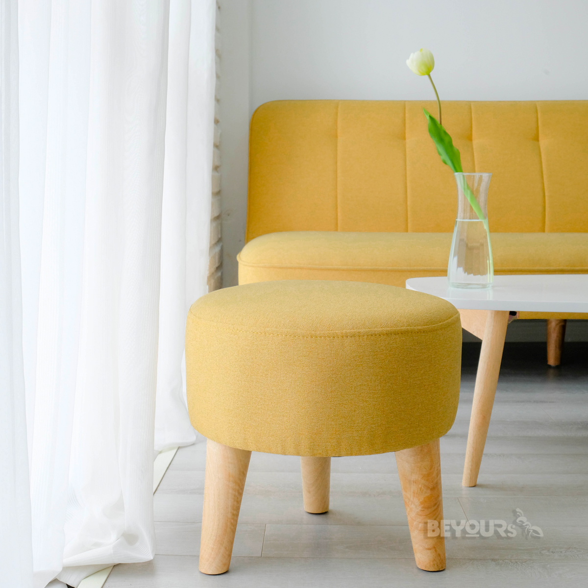 Bộ Sofa Giường Bàn Trà Ghế Đôn BEYOURs Đa Năng Tiện Dụng Nội Thất Phòng Khách Lắp Ráp Dễ Dàng