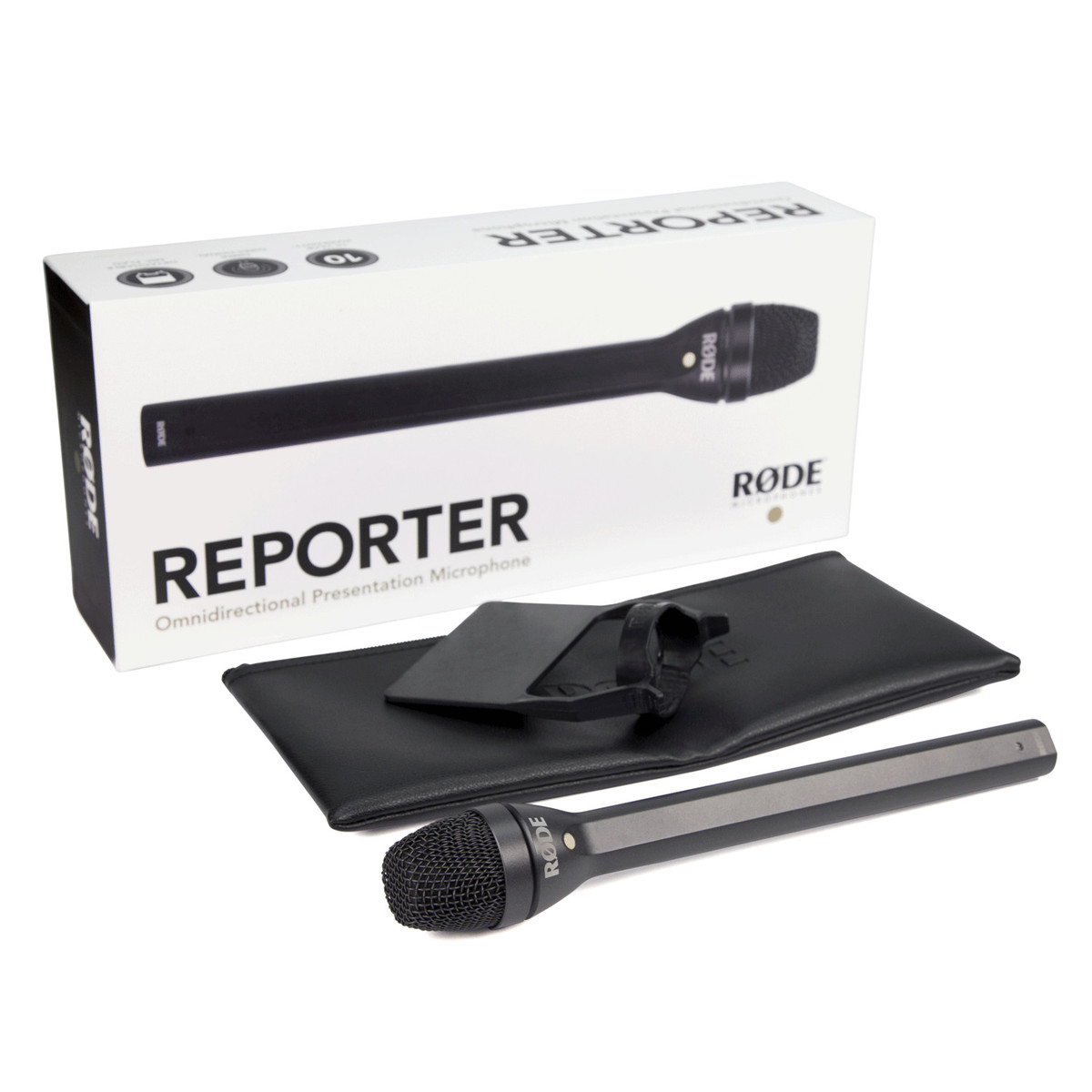 Micro Phỏng Vấn Cho Máy Ảnh, Máy Quay Rode Reporter - Hàng Chính Hãng