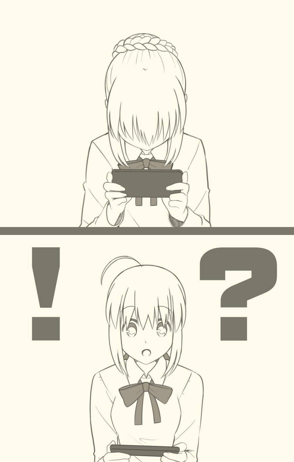 saber-san chơi fgo! chapter 51 14