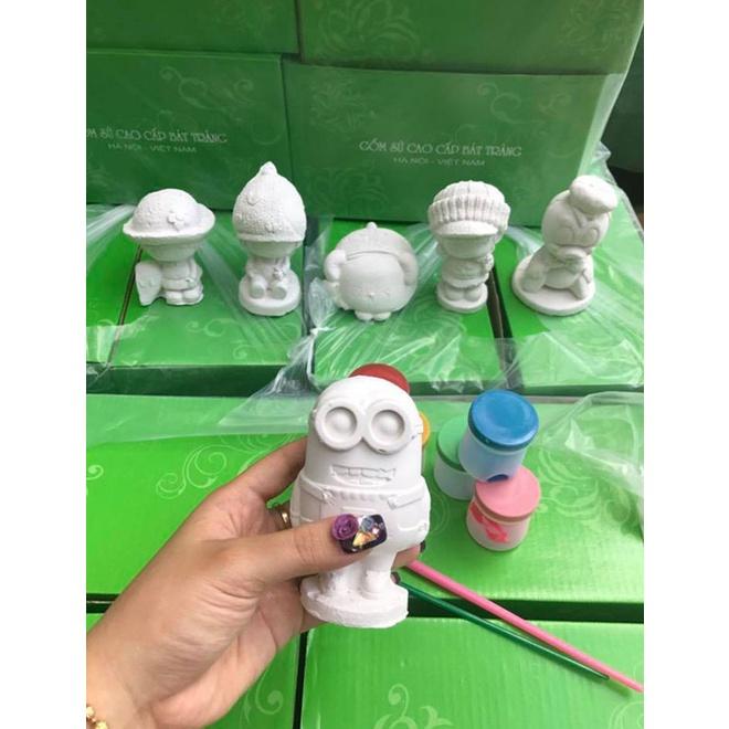 Bộ 10 Tượng Thạch Cao - Bộ Đồ Chơi Tô Tượng Cho Bé