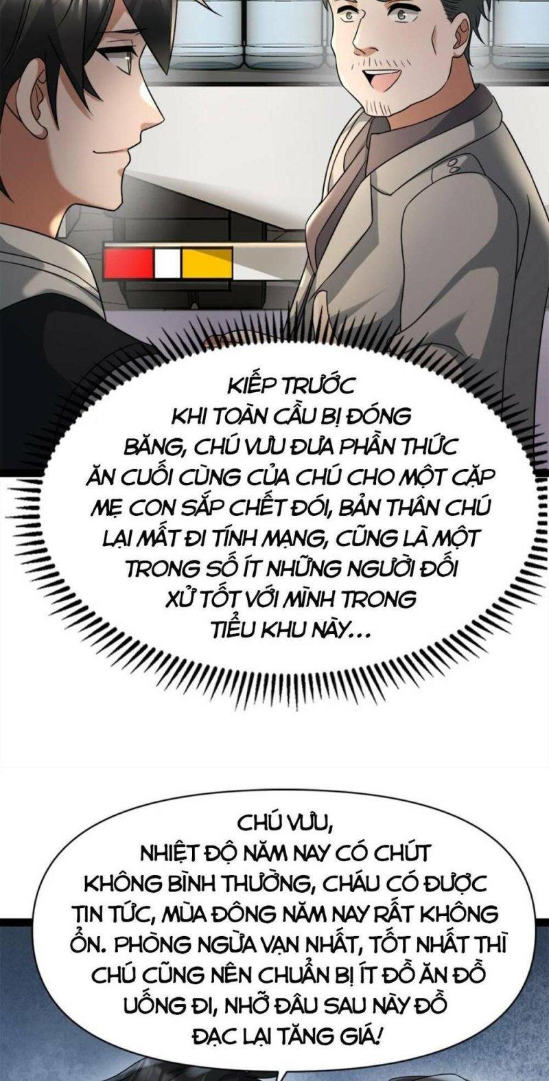đóng băng toàn cầu: tôi gây dựng nên phòng an toàn thời tận thế chapter 6 8