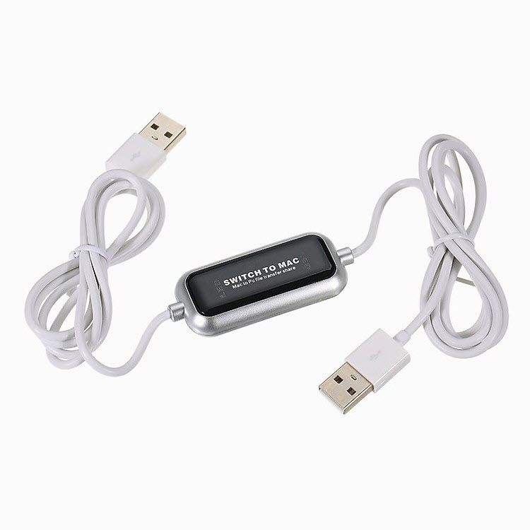 Cáp USB Thông Minh USB 2.0 Kết Nối Liên Kết Dữ Liệu trực tiếp Giữa MAC và PC Truyền Tập Tin 2 Máy Tính qua cổng USB