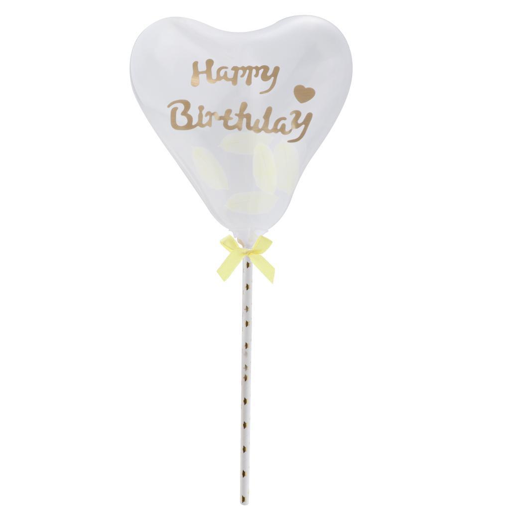 Lovely Happy Birthday Balloon Cake Decoration for Kids Birthday Party