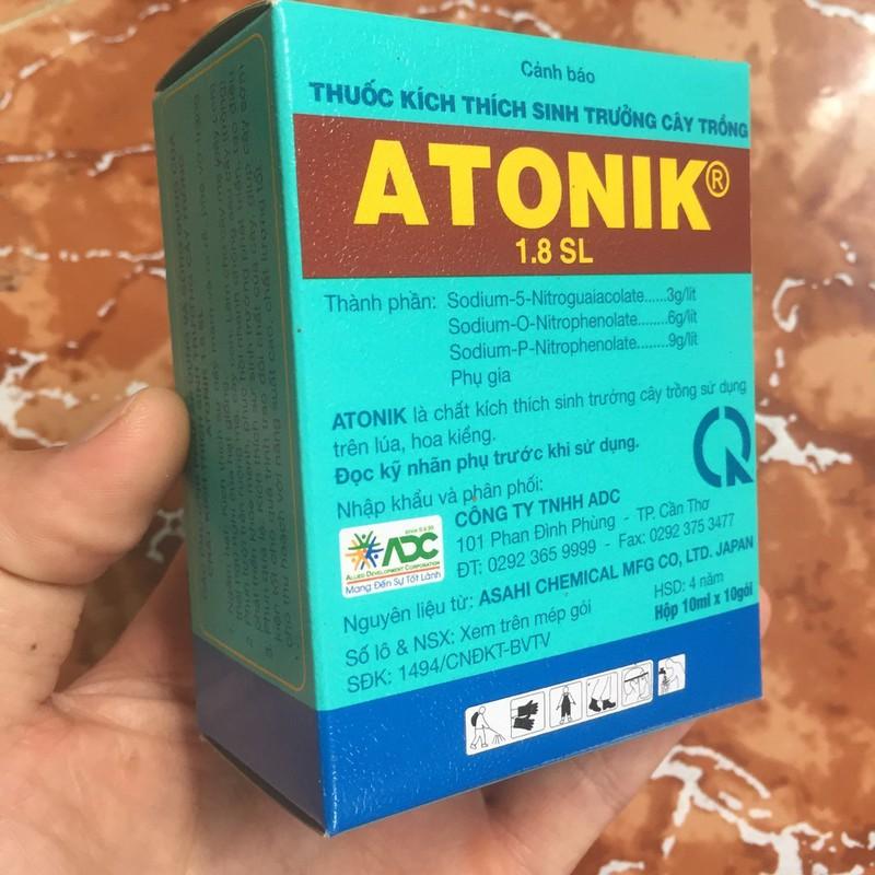 THUỐC KÍCH THÍCH SINH TRƯỞNG CÂY TRỒNG ATONIK 1.8 SL 1 GÓI 10ML - CÂY LỚN NHANH, NĂNG SUẤT CAO