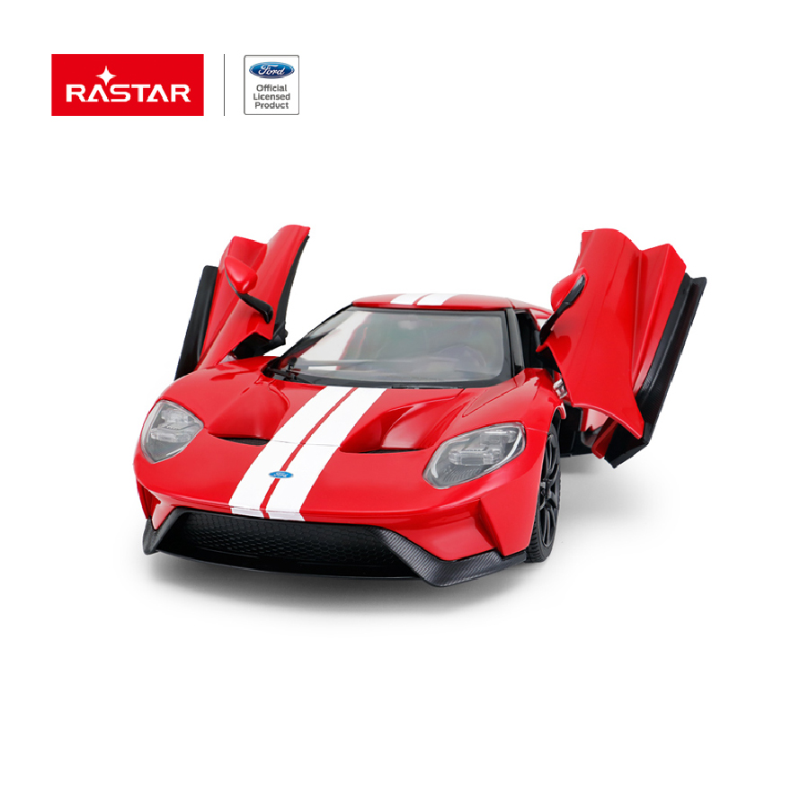 Đồ Chơi Xe Điều Khiển 1:14 Ford Gt Có Thể Mở Cửa Đỏ RASTAR R78100/RED