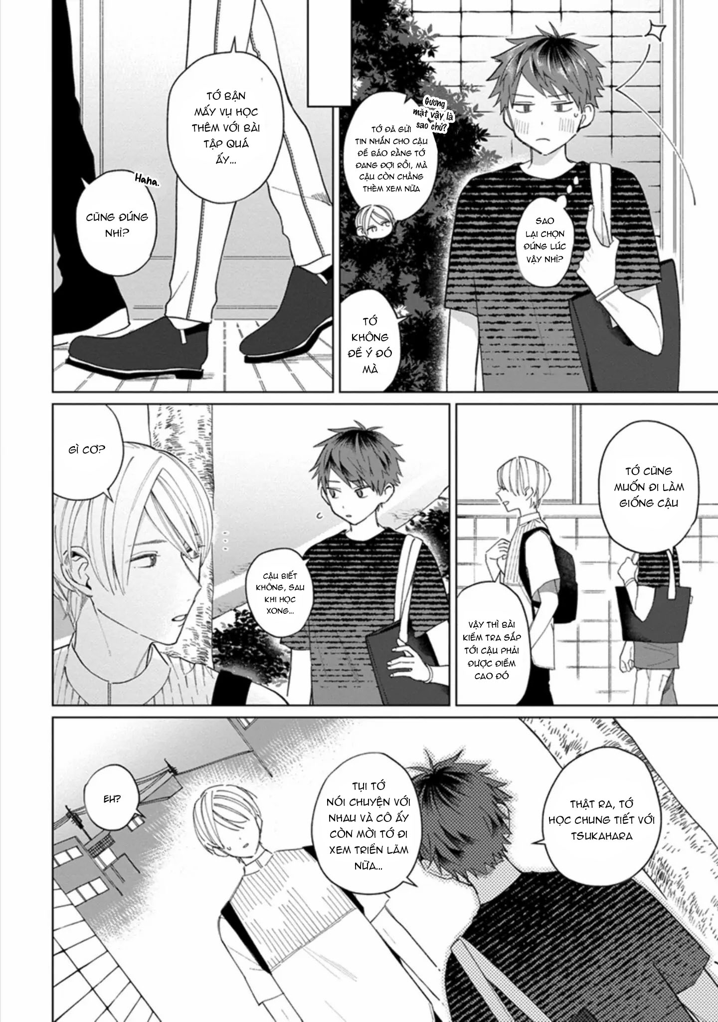 bạn hồi bé của tôi đẹp đến nỗi tôi không dám cãi lời chapter 13 6