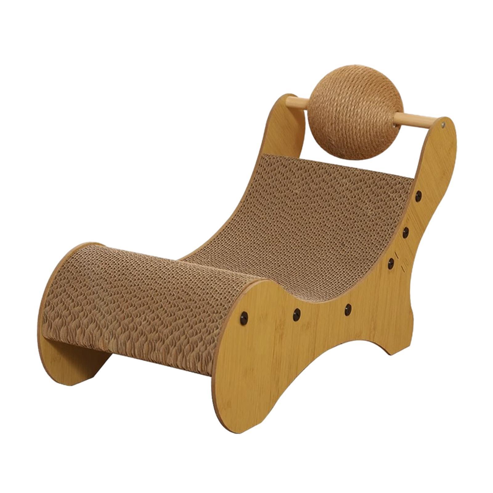 Cat Scratching with Sisal Cat Scratching Ball for Kitty Cardboard Lounge Bed