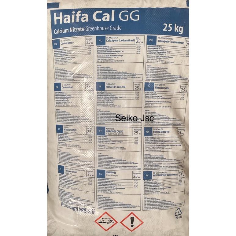 Phân bón lá Canxi Nitrat -HAIFA CAL GG bổ sung canxi, chống thối trái, nám trái, nứt trái ...