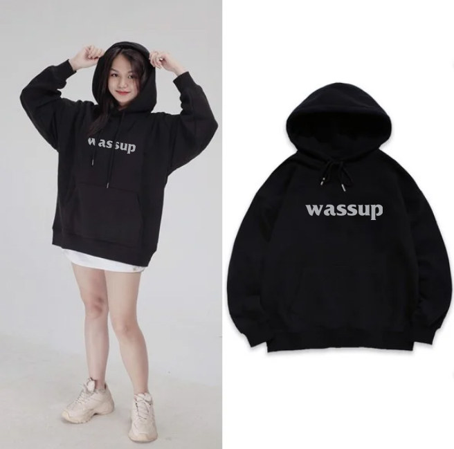 Áo khoác nỉ nam nữ Áo sweater hoodie nam nữ from rộng Wassup DC305