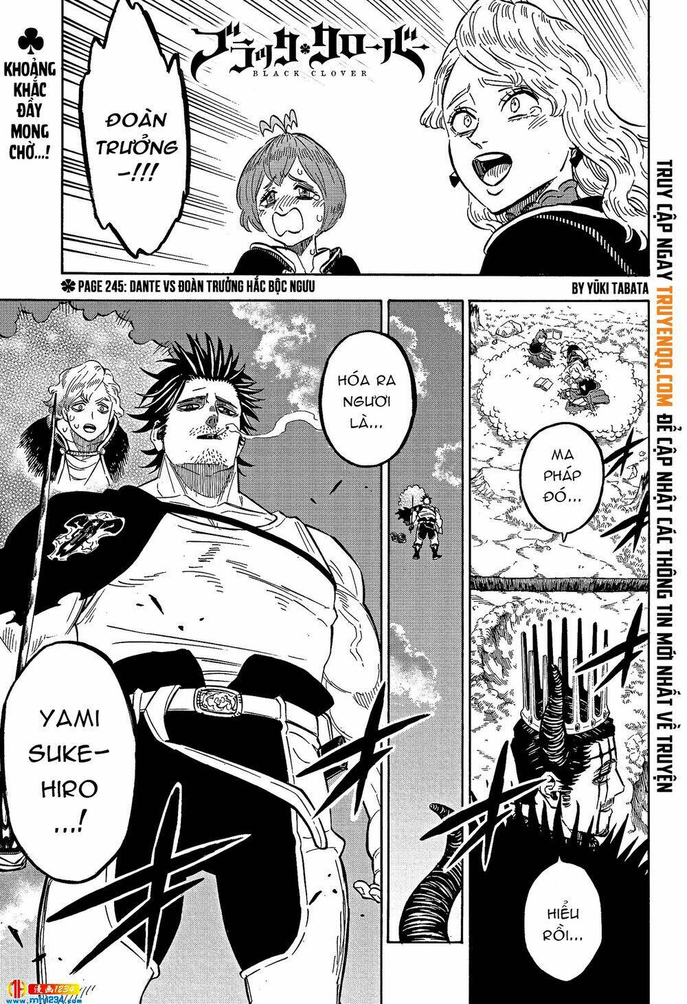 black clover - pháp sư không phép thuật chapter 245 2