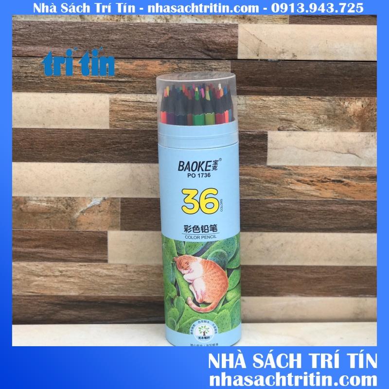 Bút chì màu dẻo Baoke, màu sắc tươi sáng, thân thiện môi trường