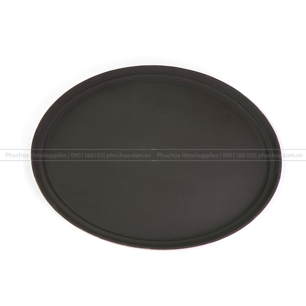 Khay nhựa chống trượt hình oval JIWINS, chất liệu sợi thủy tinh , chuyên dụng cho nhà hàng khách sạn bar