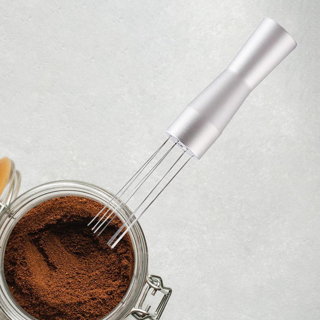2 Set Needle Style Coffee Tamper Distributor Espresso Hand Stirrer Tools