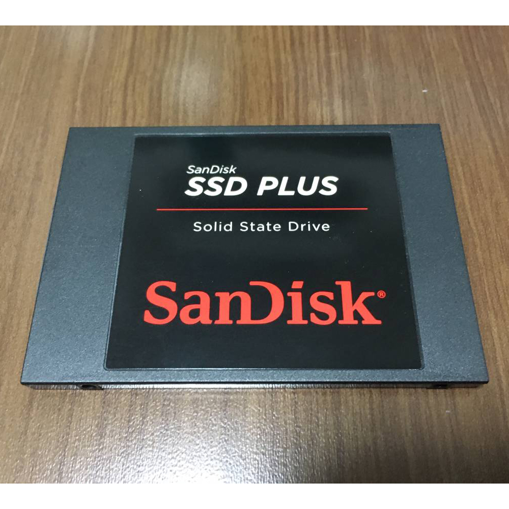 Ổ cứng SSD Sandisk Plus 480GB 535MB/s (Đen) Hàng Chính Hãng