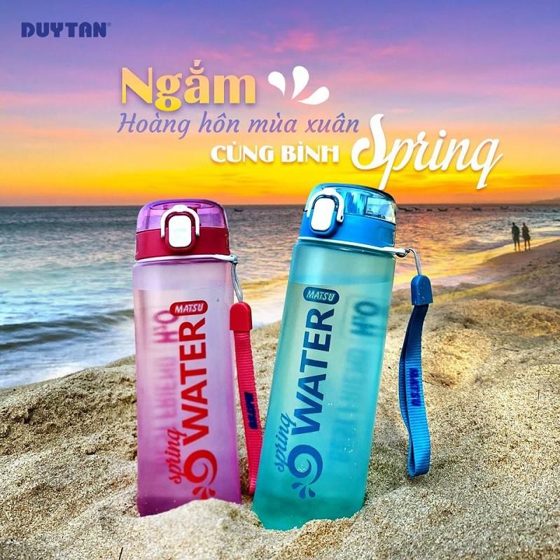 Bình nước thể thao nhựa Duy Tân SPRING nhiều dung tích 500ml hoặc 700ml