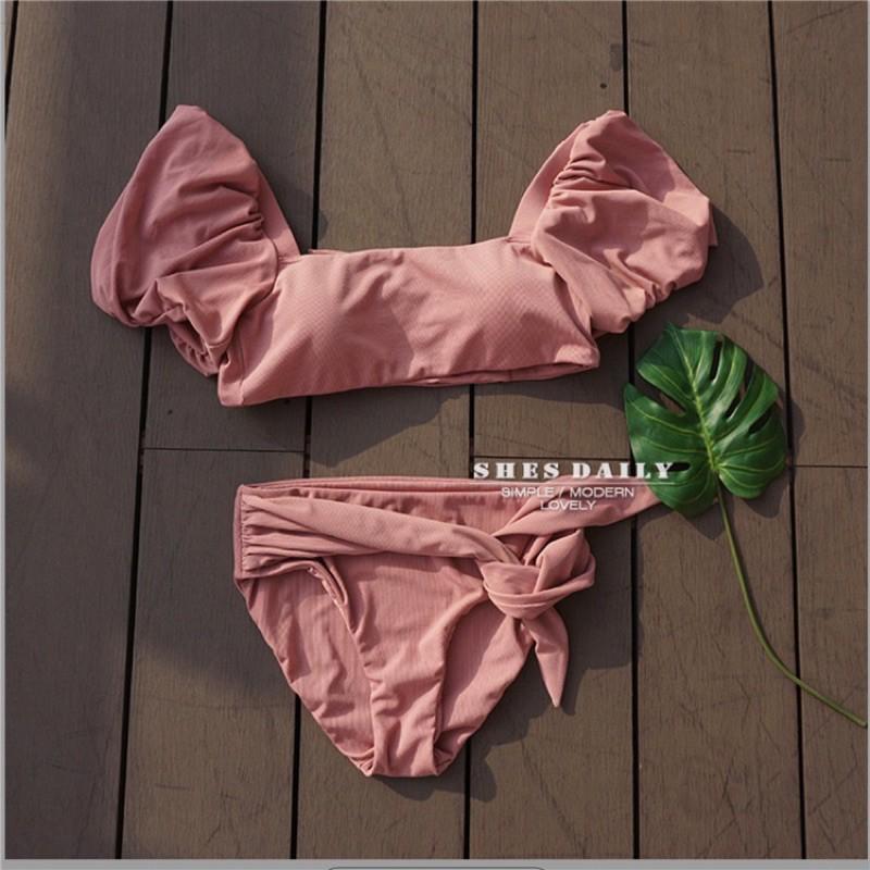 Bikini 2 mảnh tay bồng
