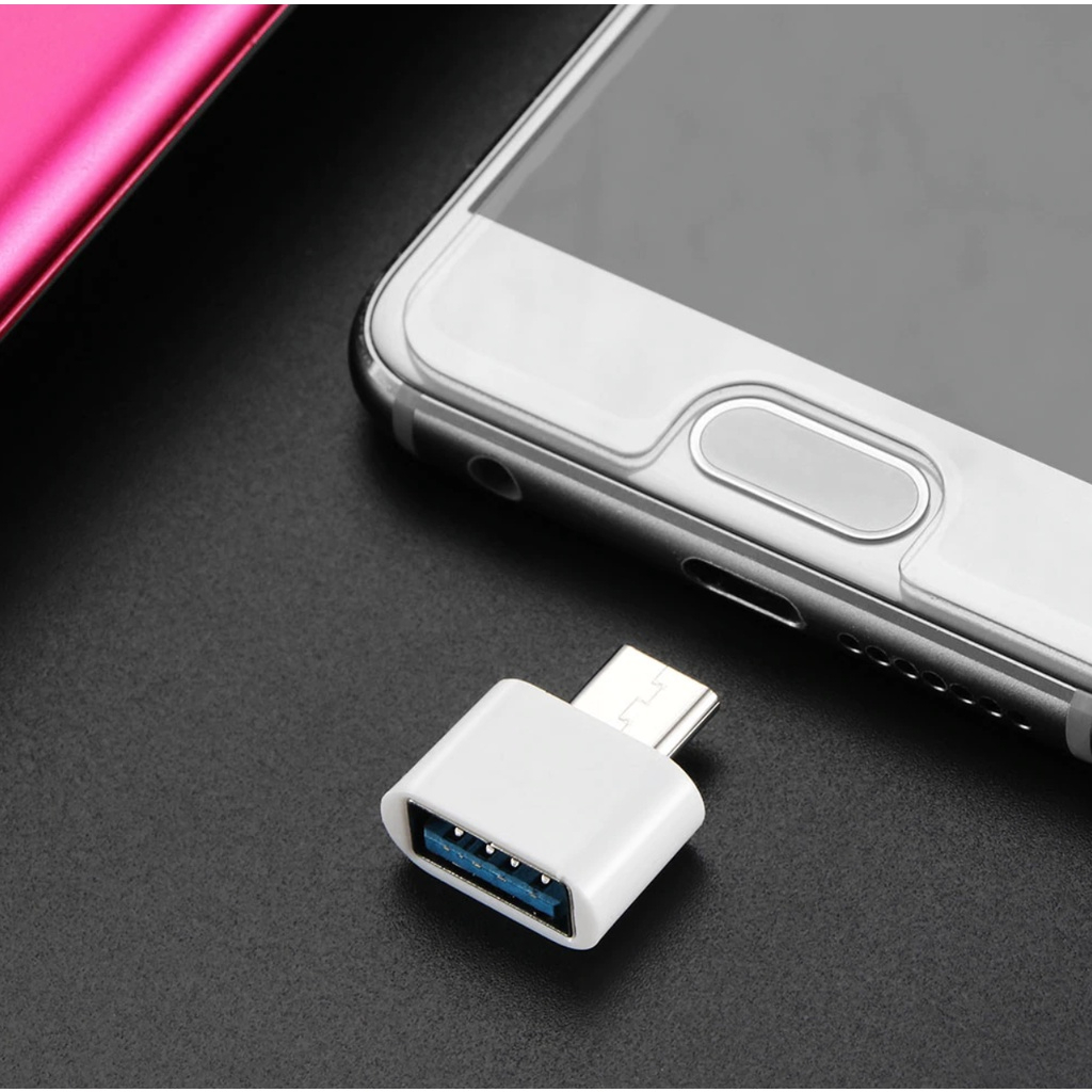 Đầu Chuyển OTG USB 3.0 Ra Type C - Kết Nối Chuột, Bàn Phím, Tay Cầm Game, chuyển đổi từ cổng USB ra cổng Type C - Hàng chính hãng