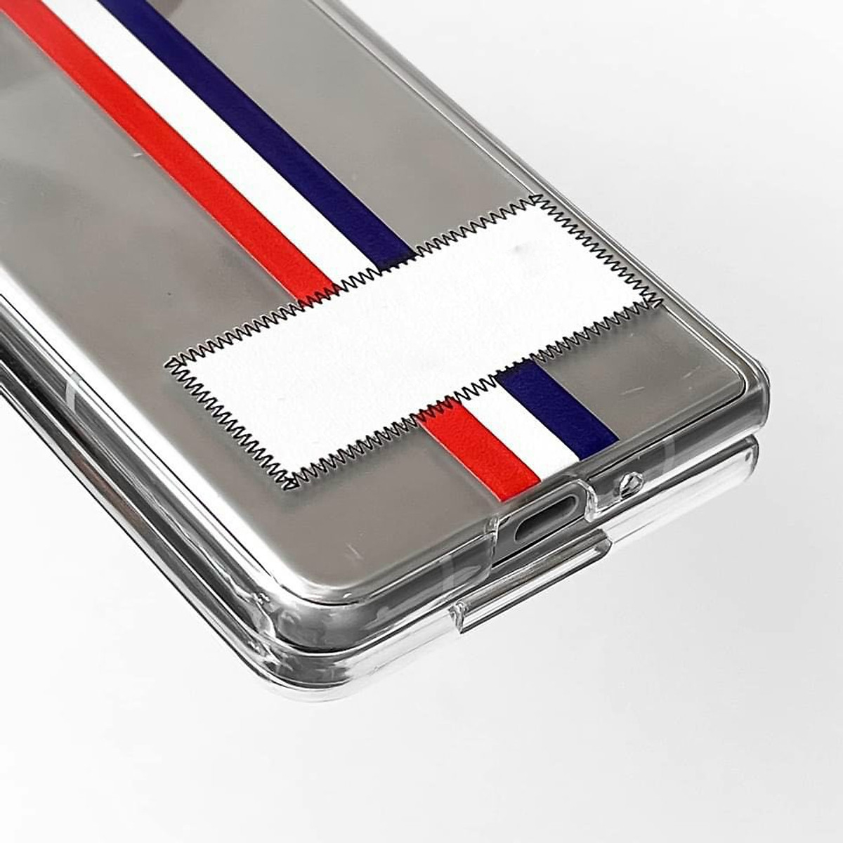 Hình ảnh Ốp lưng chống sốc dành cho Samsung Galaxy Note 20 Ultra hiệu Likgus Thom Brow chất liệu cao cấp, thiết kế thời trang họa tiết 3 sọc màu) - hàng nhập khẩu