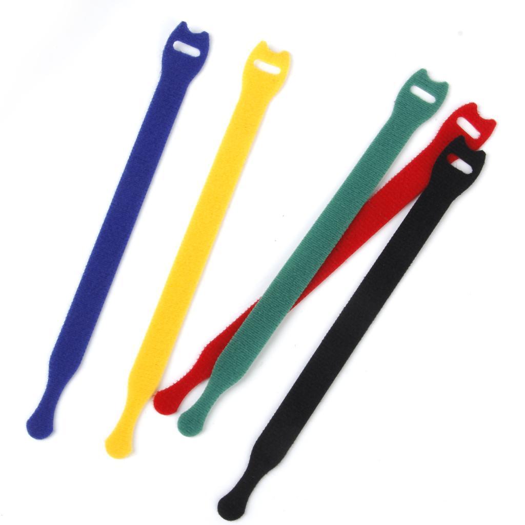 5pcs Nylon Straps Fastener Cable Tie Wire Organiser