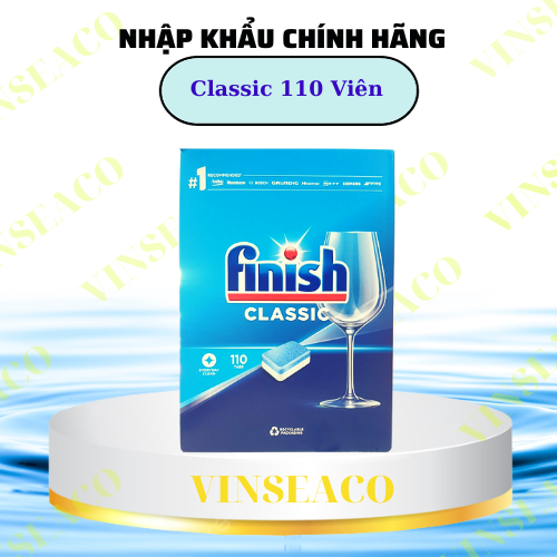 Hộp 120 viên rửa chén Finish Classic Dishwasher Tablets PTT09444