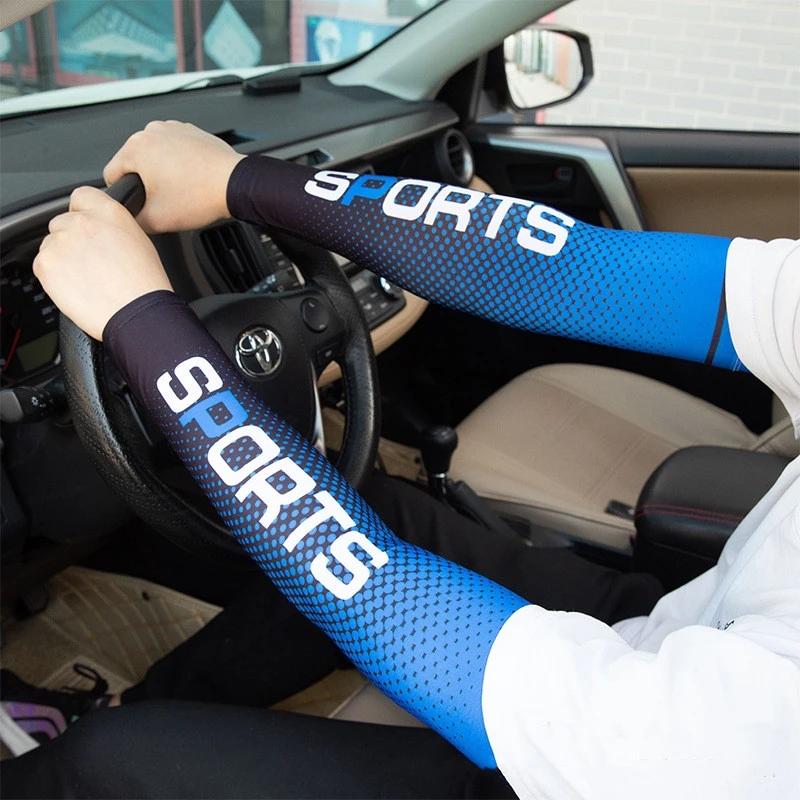 Thoáng Mát Cánh Tay Bao Da Nam Nữ Chống Nắng Băng Tay Kem Chống Nắng Bảo Vệ Cánh Tay Cho Bóng Rổ Chạy Đi Xe Đạp Tập Thể Hình Color: sleeves green Size: Weight 40-100KG