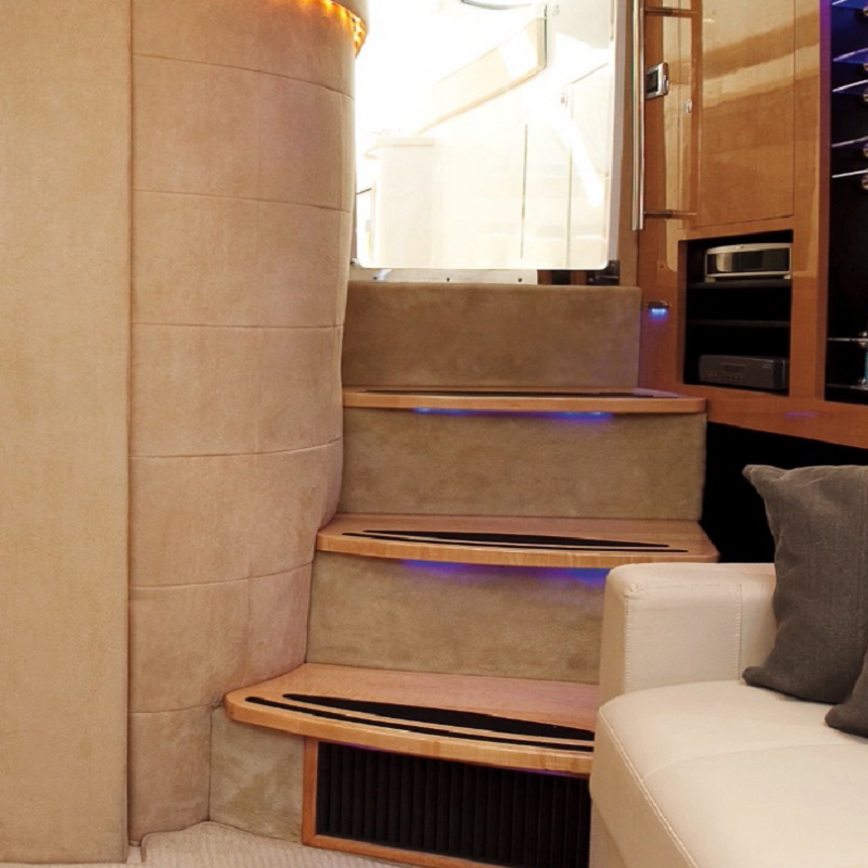 12V Wall Lights, Stair Lights Outdoor Blue LED Step Light Wall Mount Garden Path