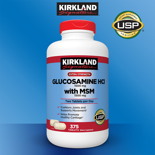 Glucosamine 1500mg Chondroitin 1200mg Kirkland Signature  - Phục hồi sụn khớp, Giảm đau nhức xương khớp và Hỗ trợ sự vận động linh hoạt hiệu quả - QuaTangMe Extaste