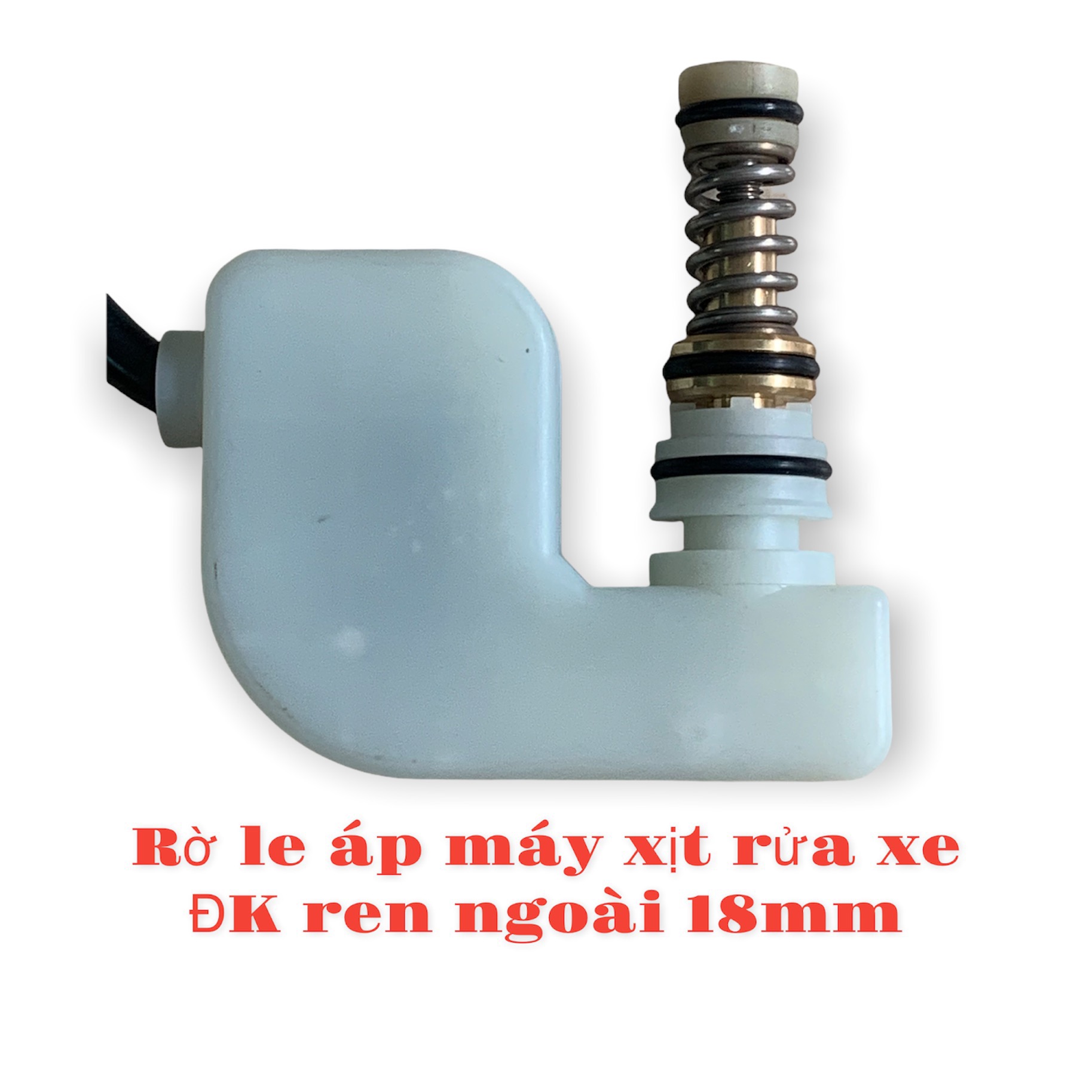 Cụm rờ le áp,công tắc trong áp lực máy xịt rửa xe,ĐK18mm dạng nối tiếp áp lực cao,RELAY 2