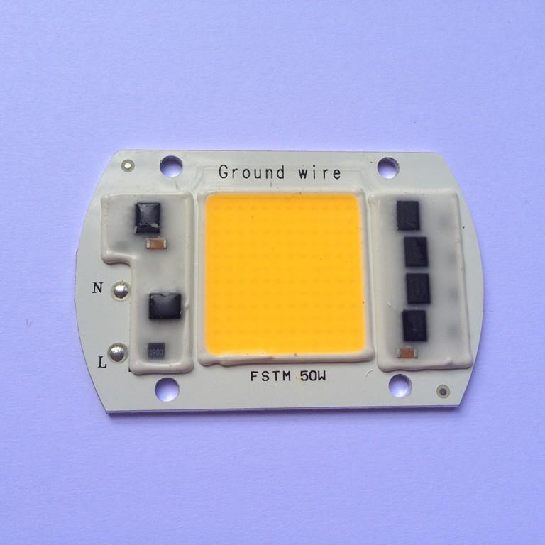 CHIP PHA LED 50W - AC220V - VÀNG 3200K